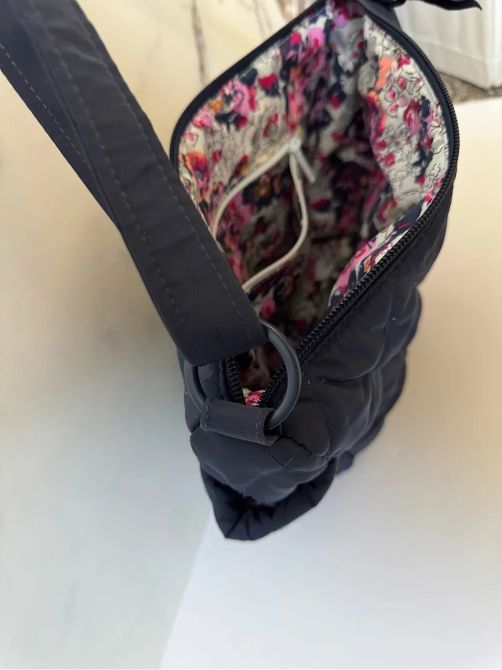 Vera Bradley Quilted Crossbody in Deep Navy
